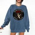 Romantasy Book Club Enthusiast Comfort Colors Sweatshirt Blue Jean