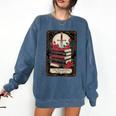 Romantasy Book Club Tarot Card Comfort Colors Sweatshirt Blue Jean