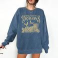 Romantasy Reader Book Reading Probably Reading About Dragons Comfort Colors Sweatshirt Blue Jean Romantasy Reader Book Reading Probably Reading About Dragons Comfort Colors Sweatshirt Blue Jean