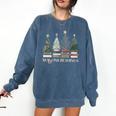 Seasons Readings Christmas Tree Book Lover Comfort Colors Sweatshirt Blue Jean Seasons Readings Christmas Tree Book Lover Comfort Colors Sweatshirt Blue Jean