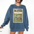 The Secret Garden Book Comfort Colors Sweatshirt Blue Jean