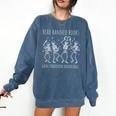Skeleton Read Banned Books Gain Forbidden Knowledge Comfort Colors Sweatshirt Blue Jean Skeleton Read Banned Books Gain Forbidden Knowledge Comfort Colors Sweatshirt Blue Jean
