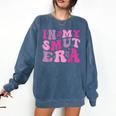 In My Smut Era Groovy Smut Book Reading Spicy Book Romance Comfort Colors Sweatshirt Blue Jean In My Smut Era Groovy Smut Book Reading Spicy Book Romance Comfort Colors Sweatshirt Blue Jean