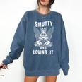 Smutty And Loving It Dark Fantasy Spicy Book Lover Comfort Colors Sweatshirt Blue Jean Smutty And Loving It Dark Fantasy Spicy Book Lover Comfort Colors Sweatshirt Blue Jean