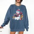 Snowman Reading Book Lovers Christmas Bookworm Librarian Comfort Colors Sweatshirt Blue Jean Snowman Reading Book Lovers Christmas Bookworm Librarian Comfort Colors Sweatshirt Blue Jean