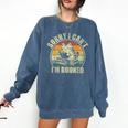 Sorry I Can't I'm Booked Reading For Cat Lover For Men Women Comfort Colors Sweatshirt Blue Jean Sorry I Can't I'm Booked Reading For Cat Lover For Men Women Comfort Colors Sweatshirt Blue Jean