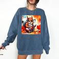 Squirrel Reading Comic Book On Autumn Branch Glasses Leaves Comfort Colors Sweatshirt Blue Jean Squirrel Reading Comic Book On Autumn Branch Glasses Leaves Comfort Colors Sweatshirt Blue Jean
