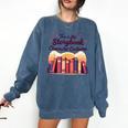 This Is My Storybook Character Costume Comfort Colors Sweatshirt Blue Jean