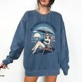 My Summer Is Fully Booked Fun Girls Summer Book Lovers Comfort Colors Sweatshirt Blue Jean My Summer Is Fully Booked Fun Girls Summer Book Lovers Comfort Colors Sweatshirt Blue Jean