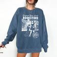 Support Your Local Bookstore Reading Book Lover Comfort Colors Sweatshirt Blue Jean Support Your Local Bookstore Reading Book Lover Comfort Colors Sweatshirt Blue Jean