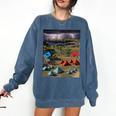 Tales Of Epithumia Book 2 Premium Tri-Blend Comfort Colors Sweatshirt Blue Jean