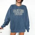 Tell Me A Time In History When Good Guys Banning Books Comfort Colors Sweatshirt Blue Jean