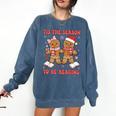 Tis The Season Reading Christmas Shirt Book Lovers Teacher Comfort Colors Sweatshirt Blue Jean Tis The Season Reading Christmas Shirt Book Lovers Teacher Comfort Colors Sweatshirt Blue Jean