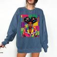 History Month Educated Black Women Girls Reading Book Comfort Colors Sweatshirt Blue Jean History Month Educated Black Women Girls Reading Book Comfort Colors Sweatshirt Blue Jean