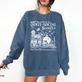 Unapologetically Anti Social Book Club Introvert Reader Comfort Colors Sweatshirt Blue Jean Unapologetically Anti Social Book Club Introvert Reader Comfort Colors Sweatshirt Blue Jean