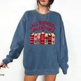 Valentines All Booked For Valentine Book Lover Teacher Comfort Colors Sweatshirt Blue Jean Valentines All Booked For Valentine Book Lover Teacher Comfort Colors Sweatshirt Blue Jean