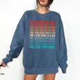 I Will Read Books On A Boat Kids Reading Comfort Colors Sweatshirt Blue Jean