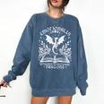 Women Dragons Bookish Fantasy Book Club Book Lover Reader Comfort Colors Sweatshirt Blue Jean Women Dragons Bookish Fantasy Book Club Book Lover Reader Comfort Colors Sweatshirt Blue Jean