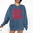 Women's Forget Flowers Buy Me Books Valentine Book Lover Comfort Colors Sweatshirt Blue Jean Women's Forget Flowers Buy Me Books Valentine Book Lover Comfort Colors Sweatshirt Blue Jean