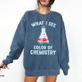 Introvert Personality Gender Freedom Omnisexuality Pansexual Comfort Colors Sweatshirt Denim
