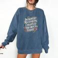 Introvert Recharging I Peopled Too Much Today Comfort Colors Sweatshirt Denim Introvert Recharging I Peopled Too Much Today Comfort Colors Sweatshirt Denim