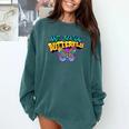 Antisocial Butterfly Shirts For Introvert Comfort Colors Sweatshirt Blue Spruce