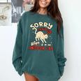 Cat Lover Sorry Cant Go Im An Indoor Introvert Cat Mom Comfort Colors Sweatshirt Blue Spruce Cat Lover Sorry Cant Go Im An Indoor Introvert Cat Mom Comfort Colors Sweatshirt Blue Spruce