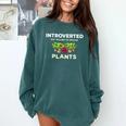 Introverted Comfort Colors Sweatshirt Blue Spruce Introverted Comfort Colors Sweatshirt Blue Spruce