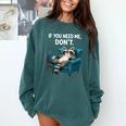 Lazy Raccoon Sarcastic Introvert Humor Japanese Animal Comfort Colors Sweatshirt Blue Spruce Lazy Raccoon Sarcastic Introvert Humor Japanese Animal Comfort Colors Sweatshirt Blue Spruce