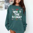 What The Sigma Christmas Party Outfit For Introverts Comfort Colors Sweatshirt Blue Spruce