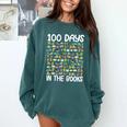 100 Days In The Books English Reading Teacher 100th Day Kids Comfort Colors Sweatshirt Chalky Mint 100 Days In The Books English Reading Teacher 100th Day Kids Comfort Colors Sweatshirt Chalky Mint