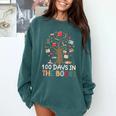 100 Days In The Books Reading Teacher Cute Book Lover Comfort Colors Sweatshirt Chalky Mint 100 Days In The Books Reading Teacher Cute Book Lover Comfort Colors Sweatshirt Chalky Mint