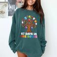 67 Days In The Books Reading Teacher 67th Day Of School Kids Comfort Colors Sweatshirt Chalky Mint 67 Days In The Books Reading Teacher 67th Day Of School Kids Comfort Colors Sweatshirt Chalky Mint