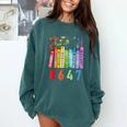 8647 Equal Rights Book Flower Trump Women Rights Feminist Comfort Colors Sweatshirt Chalky Mint 8647 Equal Rights Book Flower Trump Women Rights Feminist Comfort Colors Sweatshirt Chalky Mint