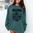 Abibliophobia Definition Book Reading Lover Fans Text Comfort Colors Sweatshirt Chalky Mint