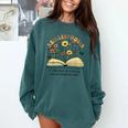 Abibliophobia Wildflower Reading Bookworm Book Reader Comfort Colors Sweatshirt Chalky Mint Abibliophobia Wildflower Reading Bookworm Book Reader Comfort Colors Sweatshirt Chalky Mint