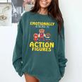 Action Figure Collector Comic Books Comfort Colors Sweatshirt Chalky Mint