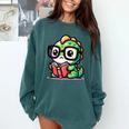 Adorable Book Lover Iguana With Reading Glasses Cute Comfort Colors Sweatshirt Chalky Mint Adorable Book Lover Iguana With Reading Glasses Cute Comfort Colors Sweatshirt Chalky Mint