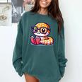 Adorable Book Lover Rattlesnake With Reading Glasses Cute Comfort Colors Sweatshirt Chalky Mint Adorable Book Lover Rattlesnake With Reading Glasses Cute Comfort Colors Sweatshirt Chalky Mint