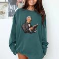 Alexander Hamilton Reading A Book Comfort Colors Sweatshirt Chalky Mint Alexander Hamilton Reading A Book Comfort Colors Sweatshirt Chalky Mint