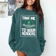 Alien Quote Take Me To Your Readers Sci-Fi Ufo Book Lover Comfort Colors Sweatshirt Chalky Mint Alien Quote Take Me To Your Readers Sci-Fi Ufo Book Lover Comfort Colors Sweatshirt Chalky Mint