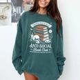 Anti-Social Book Club Reader Books & Coffee Dark Academia Premium Tri-Blend Comfort Colors Sweatshirt Chalky Mint Anti-Social Book Club Reader Books & Coffee Dark Academia Premium Tri-Blend Comfort Colors Sweatshirt Chalky Mint