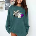 Asexual Book Lover LGBT Reading Pride Ace Flag Daisy Comfort Colors Sweatshirt Chalky Mint Asexual Book Lover LGBT Reading Pride Ace Flag Daisy Comfort Colors Sweatshirt Chalky Mint