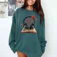 Audiobook Lover Bookish I Paused My Audiobook For This Comfort Colors Sweatshirt Chalky Mint