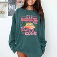 Author It's A Wonderful Day To Write A Book Comfort Colors Sweatshirt Chalky Mint Author It's A Wonderful Day To Write A Book Comfort Colors Sweatshirt Chalky Mint