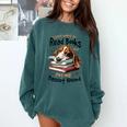 Basset Hound Dog Breed I Just Want To Read Books And Pet My Comfort Colors Sweatshirt Chalky Mint Basset Hound Dog Breed I Just Want To Read Books And Pet My Comfort Colors Sweatshirt Chalky Mint