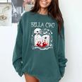 Bella Ciao Goodbye Beautiful Skull Book Of Dark Magic Occult Comfort Colors Sweatshirt Chalky Mint Bella Ciao Goodbye Beautiful Skull Book Of Dark Magic Occult Comfort Colors Sweatshirt Chalky Mint