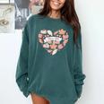 Big Book And Fall Heart Comfort Colors Sweatshirt Chalky Mint Big Book And Fall Heart Comfort Colors Sweatshirt Chalky Mint