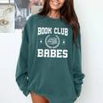 Book Club Babes Comfort Colors Sweatshirt Chalky Mint Book Club Babes Comfort Colors Sweatshirt Chalky Mint