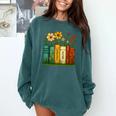 Book Flower 8647 Foxtrots Deltas Tangos Comfort Colors Sweatshirt Chalky Mint Book Flower 8647 Foxtrots Deltas Tangos Comfort Colors Sweatshirt Chalky Mint